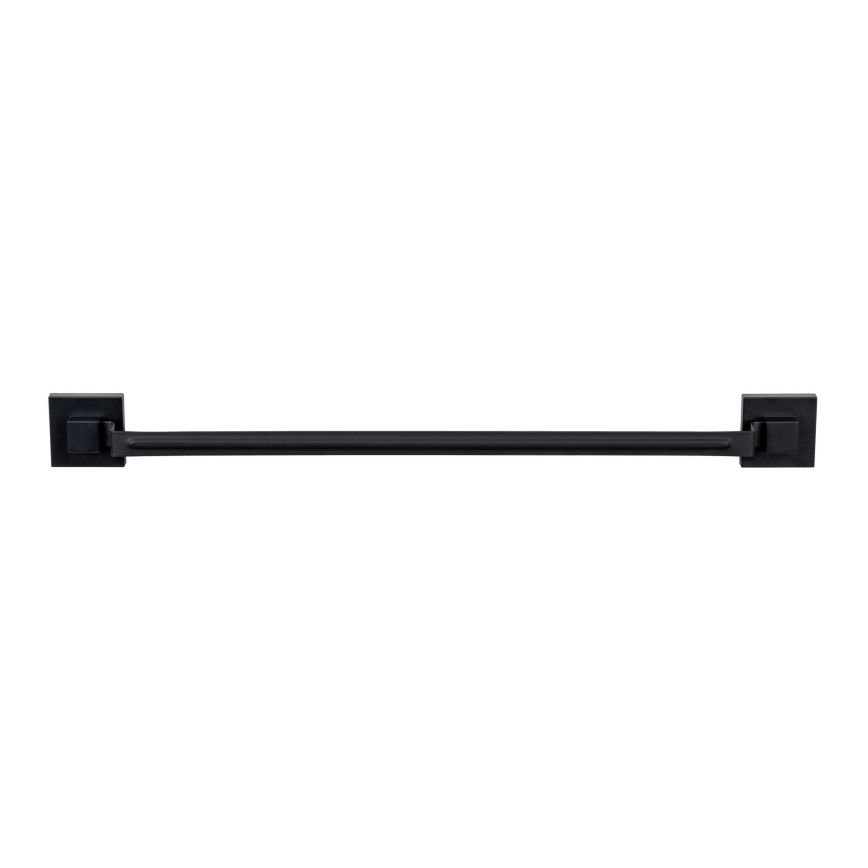 WENKO 71445800 - Vješalica za ručnike VACUUM-LOC QUADRO ED 60,5x6 cm crna
