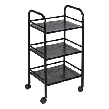 WENKO 71560800 - Kolica 41x75 cm crna