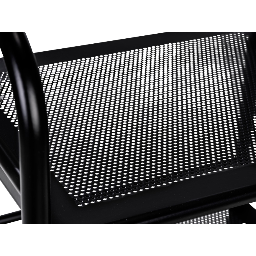 WENKO 71560800 - Kolica 41x75 cm crna