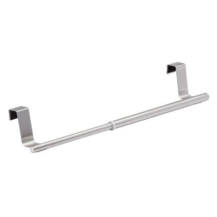 WENKO 79173100 - Držač za ručnike TELESCOPE 7x6 cm nehrđajući čelik/srebrna/crna