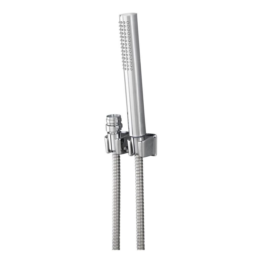 WENKO 81340100 - Tuš DUO 170x2,7 cm sjajni krom/srebrna/siva