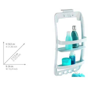WENKO 8409100 - Regal UNIVERSAL 26x54,5 cm bijela
