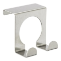 WENKO 8411100 - Kukica 5x5 cm, nehrđajući čelik/srebrna