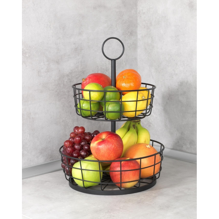 WENKO 88740800 - Koš LOFT 28x39 cm crni