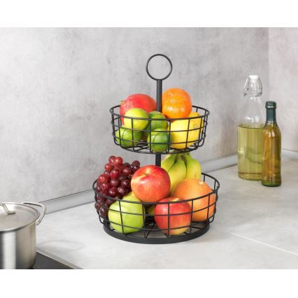 WENKO 88740800 - Koš LOFT 28x39 cm crni