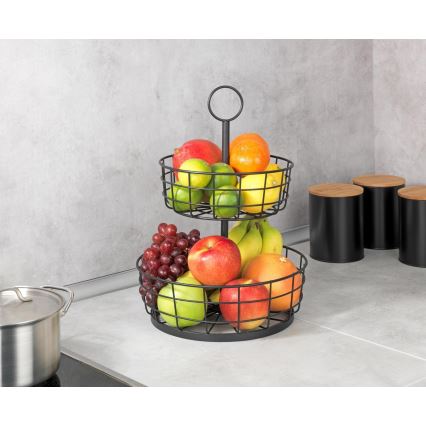 WENKO 88740800 - Koš LOFT 28x39 cm crni