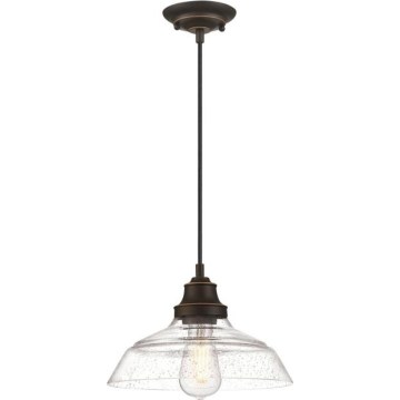 Westinghouse 6116640 - Luster na sajli IRON HILL 1xE27/60 W/230 V Ø 28 cm