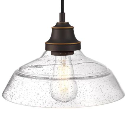 Westinghouse 6116640 - Luster na sajli IRON HILL 1xE27/60 W/230 V Ø 28 cm