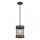 Westinghouse 61179 - Luster na sajli LANGSTON 1xE27/60W/230V barnwood