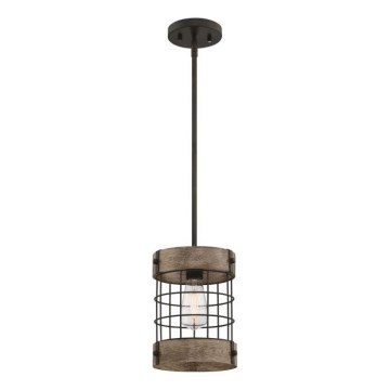 Westinghouse 61180 - Luster na sajli LANGSTON 1xE27/60W/230V bor