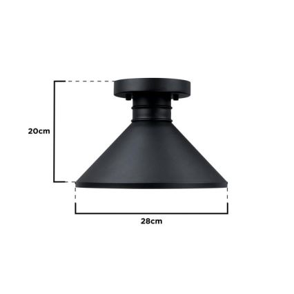 Westinghouse 61238 - Vanjska stropna svjetiljka WALTER 1xE27/60W/230V IP44