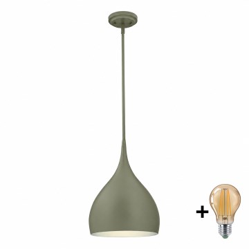 Westinghouse 6329340 - LED luster na sajli URBAN 1xE27/60W/230V Ø 28 cm