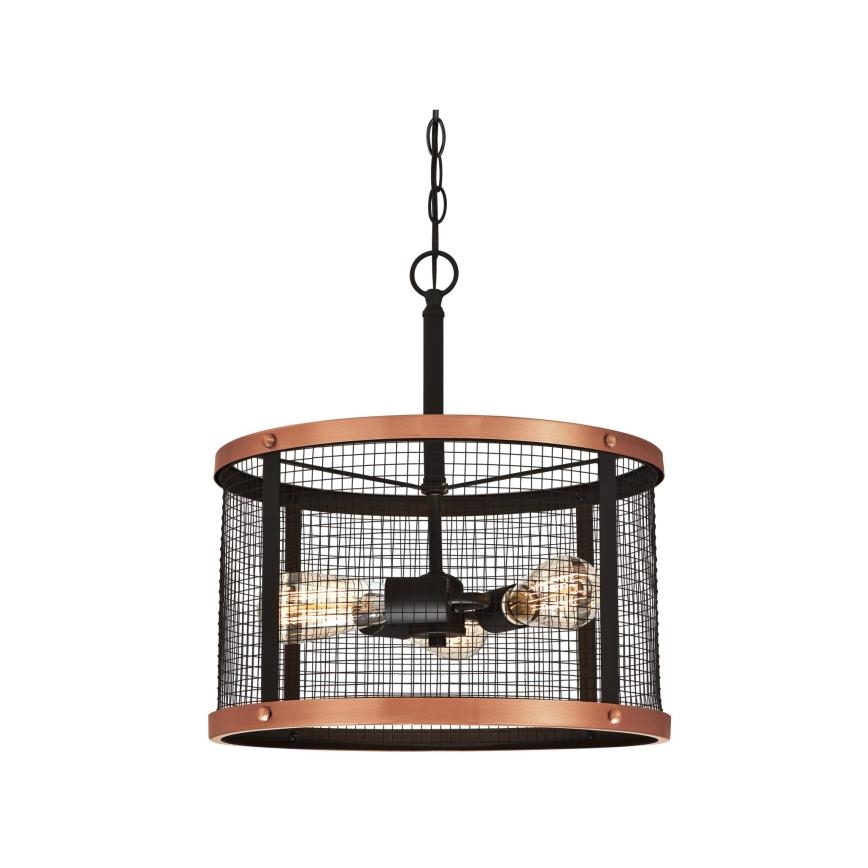Westinghouse 63327 - Luster na lancu EMELIE 3xE27/60W/230V Ø 42 cm