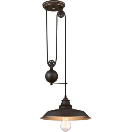 Westinghouse 6363240 - LED luster na kabelu IRON HILL 1xE27/60W/230V Ø 31 cm