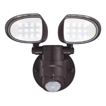 Westinghouse 63643 - LED Vanjski reflektor sa senzorom 2xLED/8,75W/230V IP44