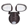 Westinghouse 63643 - LED vanjsko reflektorsko svjetlo sa senzorom LED/17,5W/230V IP44
