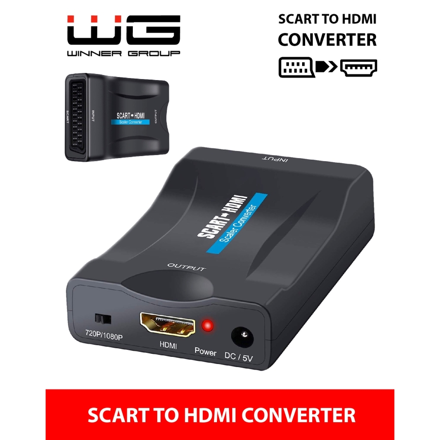 Winner Group - Audio video pretvarač SCART u HDMI