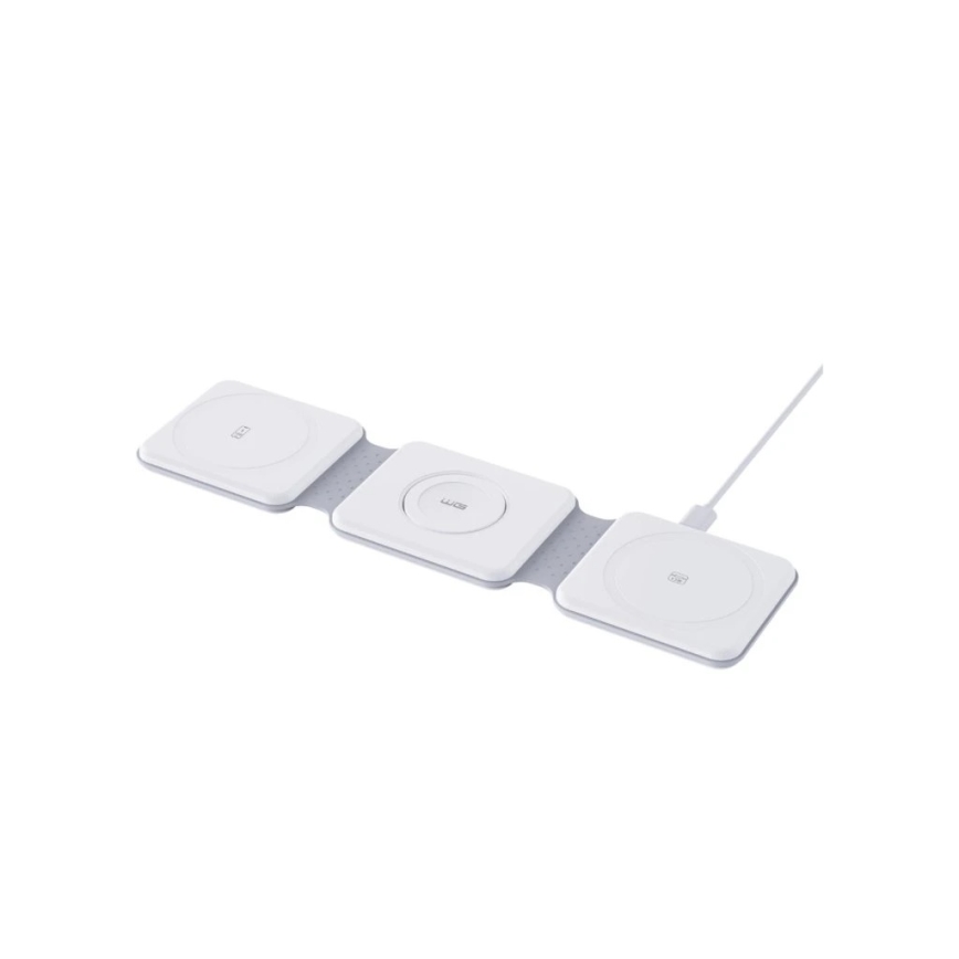 Winner Group - Bežični sklopivi punjač 3u1 MAXFLEX 22,5W bijeli