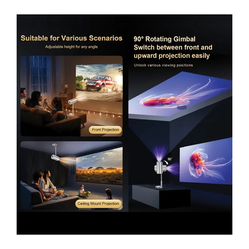 Winner Group - LED reflektor AIRFLEX LED/42W/230V + daljinski upravljač