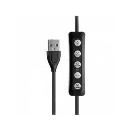 Winner Group - LED RGB stojeća lampa s podesivim osvjetljenjem, stativom i držačem za vlog LED/10W/5V