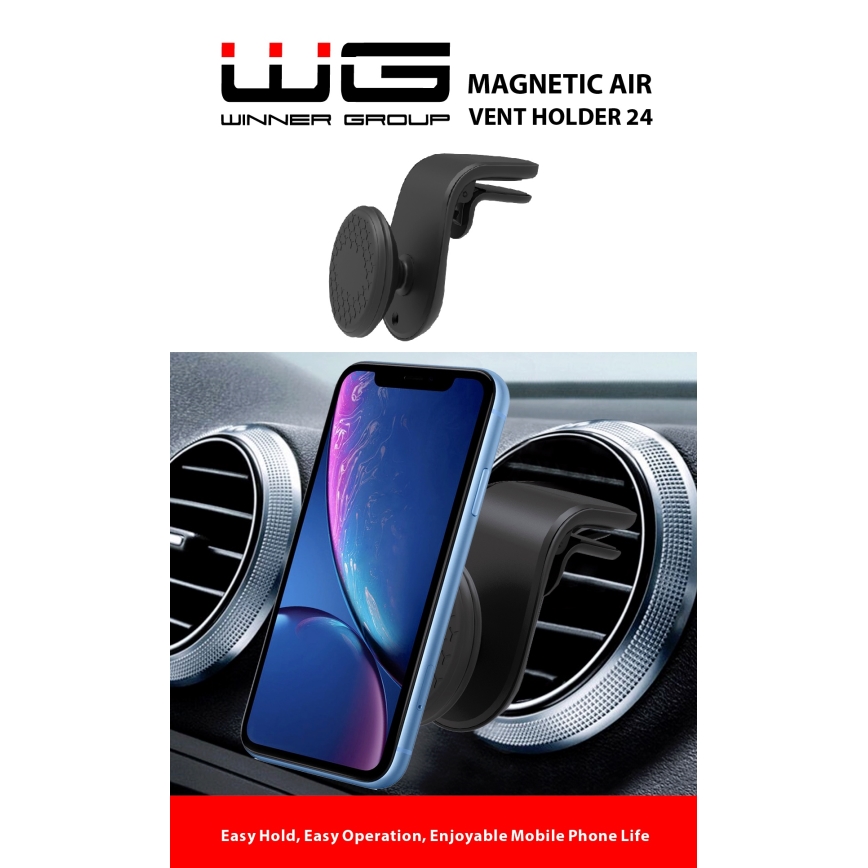 Winner Group - Magnetni auto držač za mobitel crna