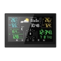 Winner Group - Meteorološka stanica s dodirnim LCD zaslonom u boji 5V/3xAAA + 6xAA