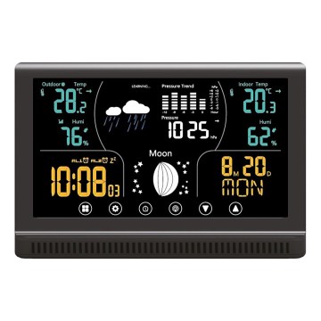 Winner Group - Meteostanica s LCD zaslonom u boji i budilicom 5xAAA