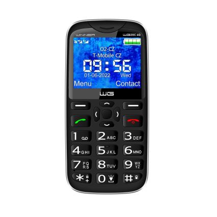 Winner Group - Mobitel za starije osobe 1600 mAh crna
