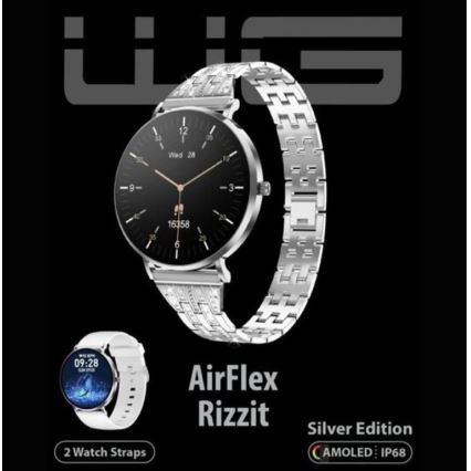 Winner Group - Pametni sat AirFlex3 Rizz It 200 mAh IP68 srebrna
