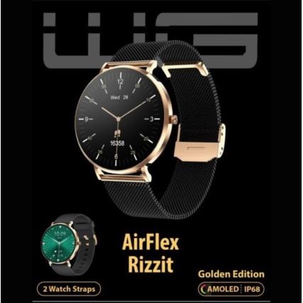Winner Group - Pametni sat AirFlex3 Rizz It 200 mAh IP68 zlatna