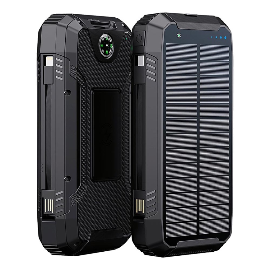 Winner Group - Power Bank s bežičnim punjenjem i solarnim panelom 20000 mAh 20W PD