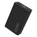 Winner Group - Power Bank s zaslonom 20000 mAh 20W Power Delivery crna