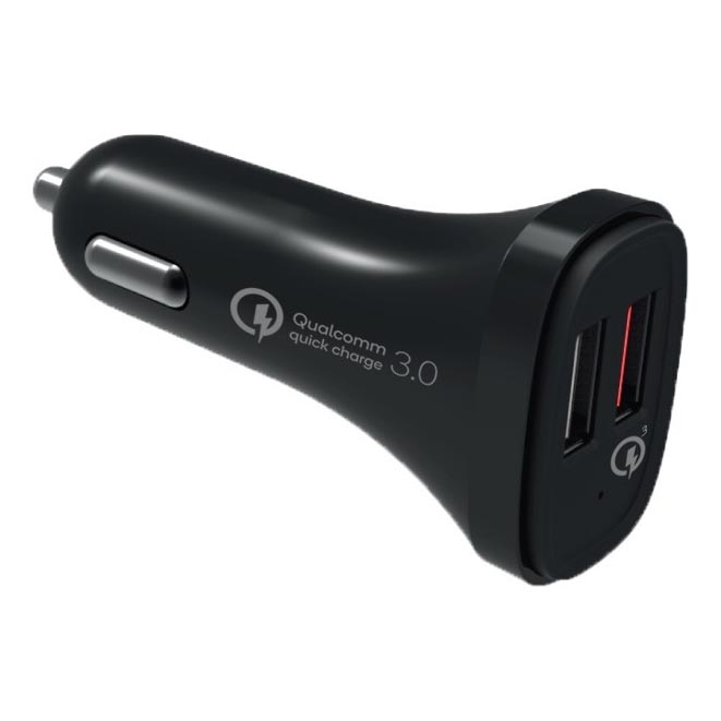 Winner Group - Punjač za auto 2xUSB-A Power Delivery 30W crna