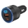 Winner Group - Punjač za auto 2xUSB-C + 1xUSB-A Power Delivery 130W crna