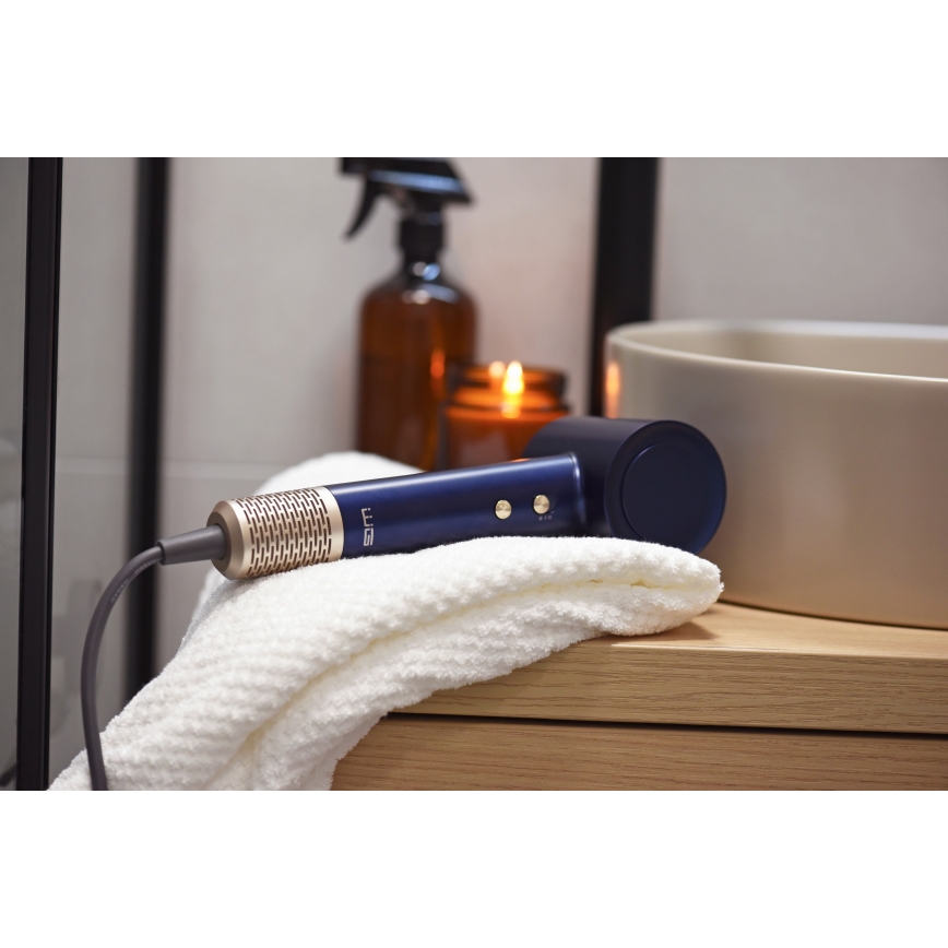 Winner Group - Sušilo za kosu s ionizatorom Elegance Air 1600W/230V plava SCHUKO