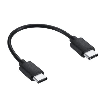 Winner Group - USB kabel USB-C / USB-C 60W 20 cm crna