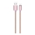 Winner Group - USB kabel Lightning / USB-A 1m ružičasta