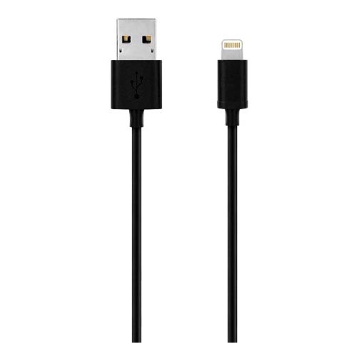 Winner Group - USB kabel MFI Lightning / USB-A 2m crna