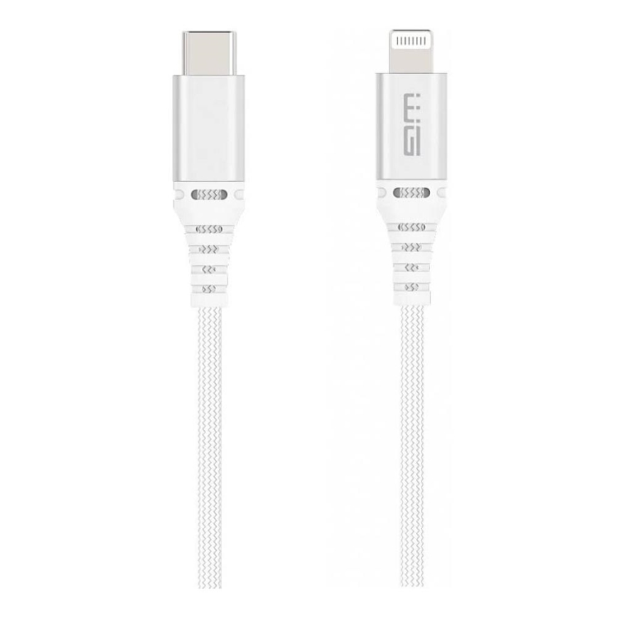 Winner Group - USB kabel MFI Lightning / USB-C 1m bijela