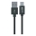 Winner Group - USB kabel s produženim konektorom USB-C / USB-A 60W 1m crna