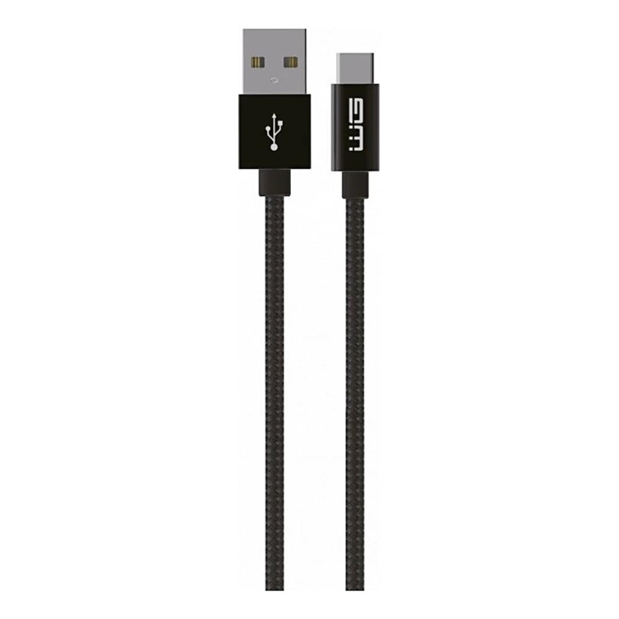 Winner Group - USB kabel USB-C / USB-A 60W 50cm crna