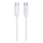 Winner Group - USB kabel USB-C / USB-C 60W 1m bijela
