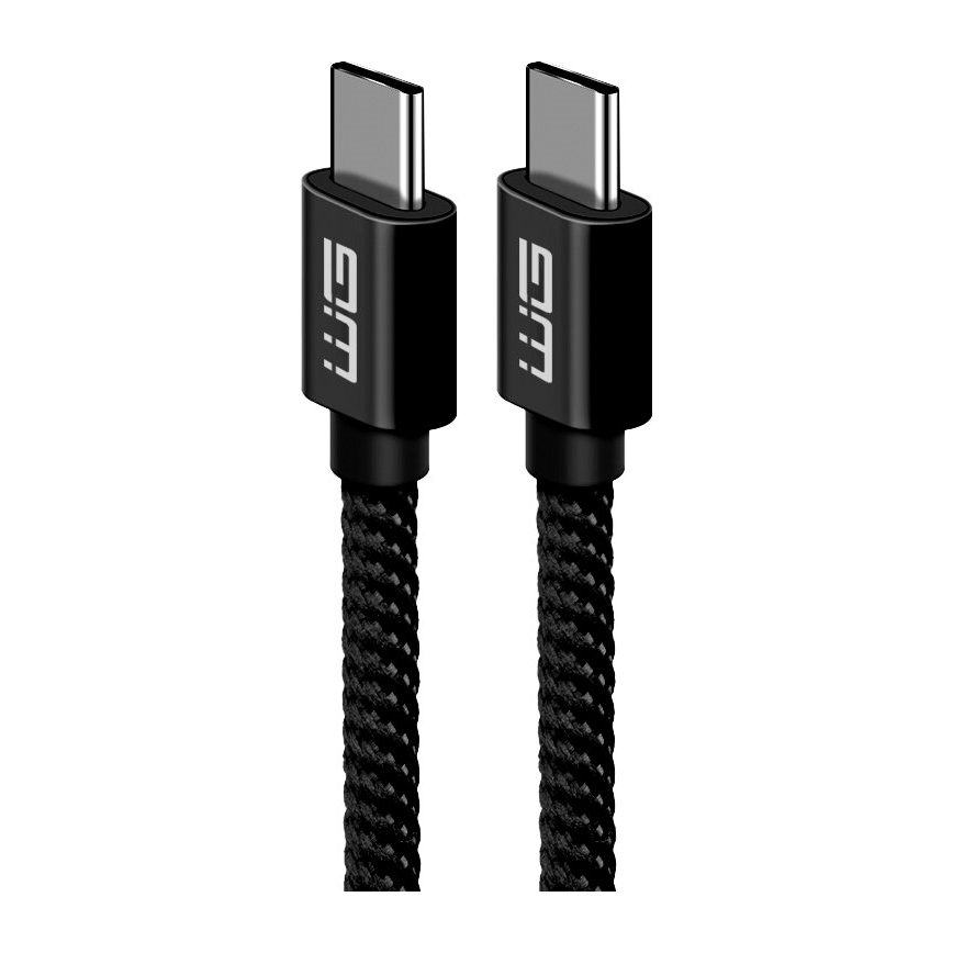 Winner Group - USB kabel USB-C / USB-C 60W 1m crna