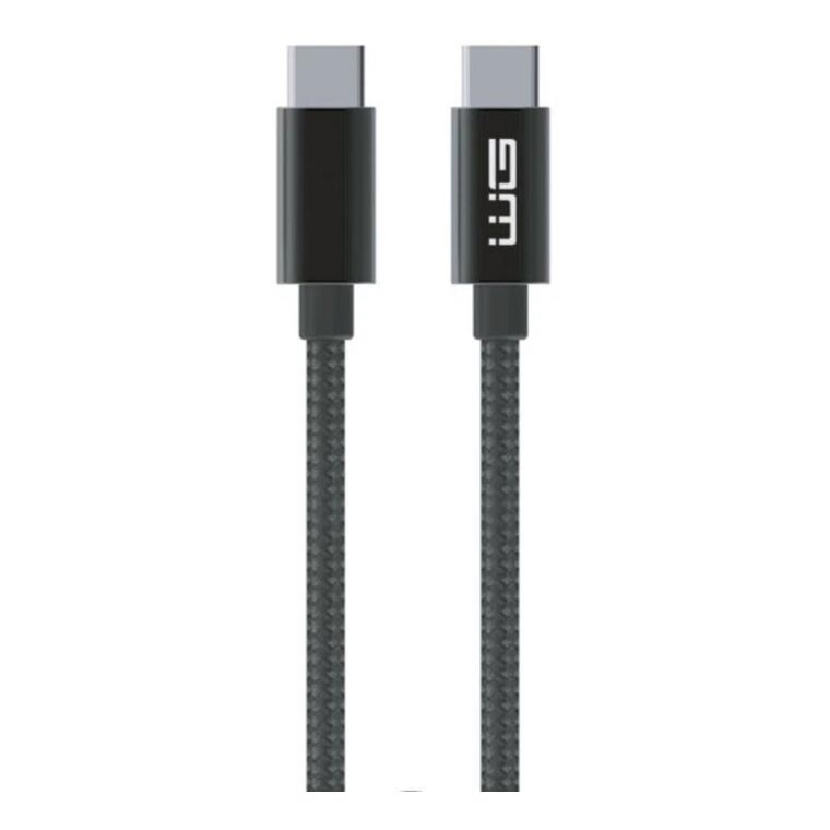 Winner Group - USB kabel USB-C / USB-C 60W 20cm crna