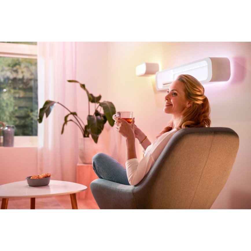 WiZ - LED Prigušiva reflektorska svjetiljka IMAGEO 1xGU10/4,9W/230V 2700-6500K CRI 90 Wi-Fi crna