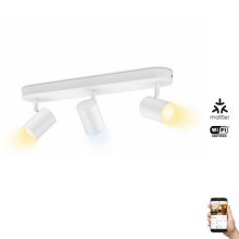 WiZ - LED Prigušiva reflektorska svjetiljka IMAGEO 3xGU10/4,9W/230V 2700-6500K Wi-Fi CRI 90 bijela