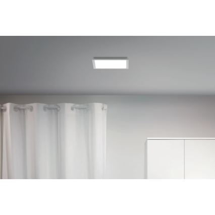 WiZ - LED Prigušiva stropna svjetiljka SUPERSLIM LED/12W/230V 2700-6500K Wi-Fi bijela