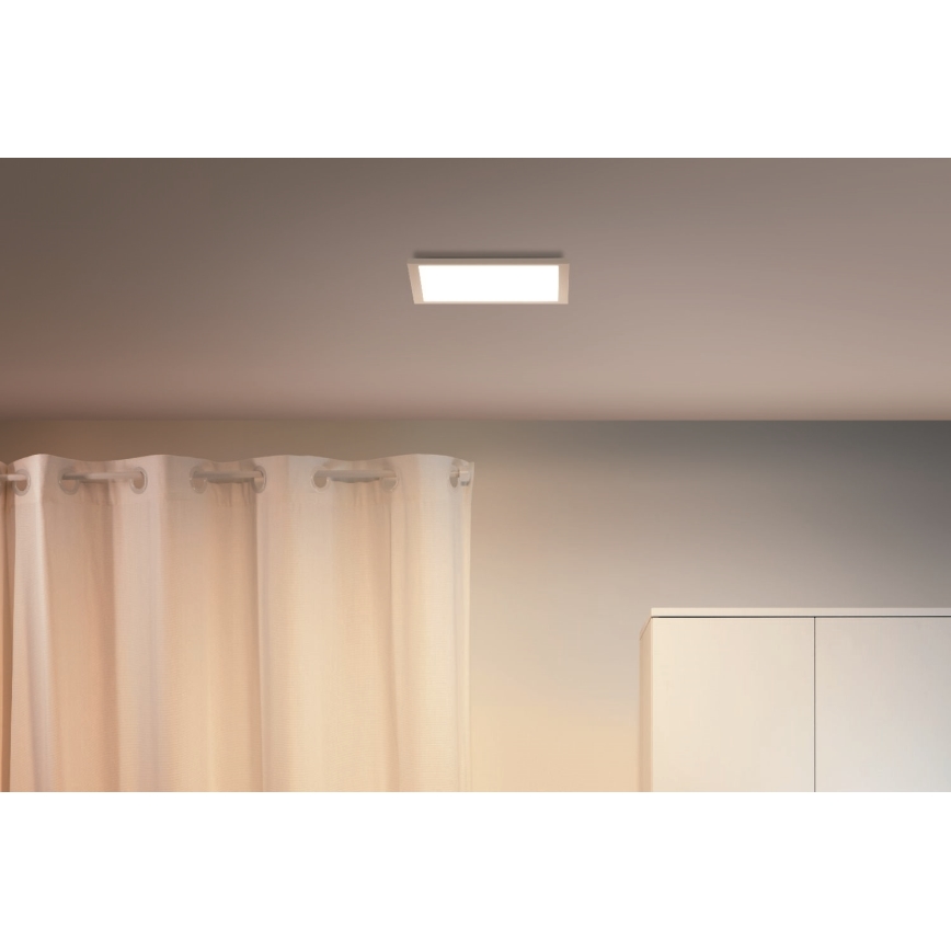 WiZ - LED Prigušiva stropna svjetiljka SUPERSLIM LED/12W/230V 2700-6500K Wi-Fi bijela