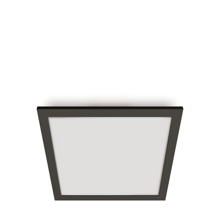 WiZ - LED Prigušiva stropna svjetiljka SUPERSLIM LED/12W/230V 2700-6500K Wi-Fi crna