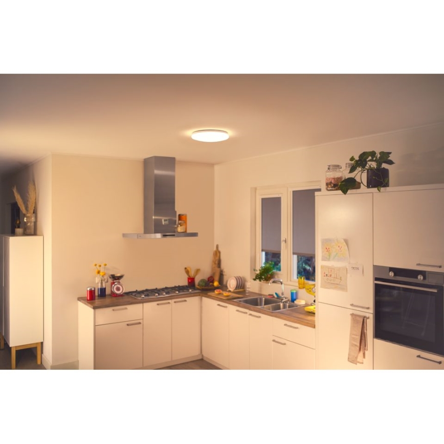 WiZ - LED Prigušiva stropna svjetiljka SUPERSLIM LED/17W/230V 2700K Wi-Fi